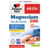 Abbildung der Produktverpackung Doppelherz aktiv Magnesium 500 für die Nacht Frontansicht